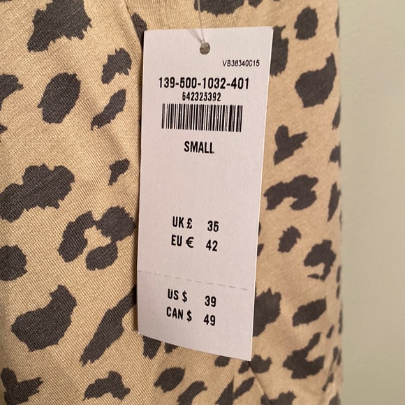 Abercrombie Leopard Bodysuit NWT S - Picture 2 of 8